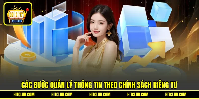 Các bước quản lý thông tin theo chính sách riêng tư